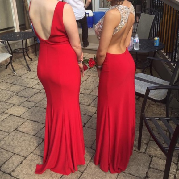 Beautiful Open Back Dress Custom - Picture 5 of 5